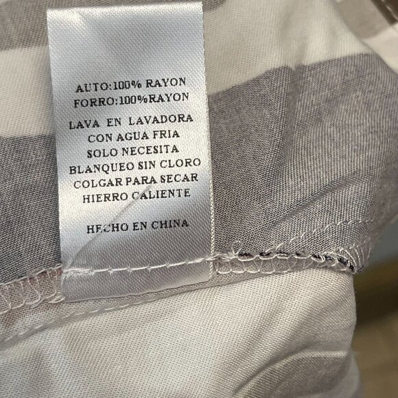 Sadie & Sage Striped Puff-Sleeve Mini summer Dress Smocked Back Multicolor - Picture 4 of 11